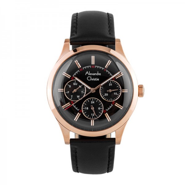 Alexandre Christie AC 2945 Rosegold Black BFLRGBA